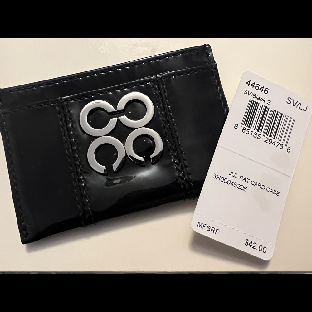Coach Patton leather card case